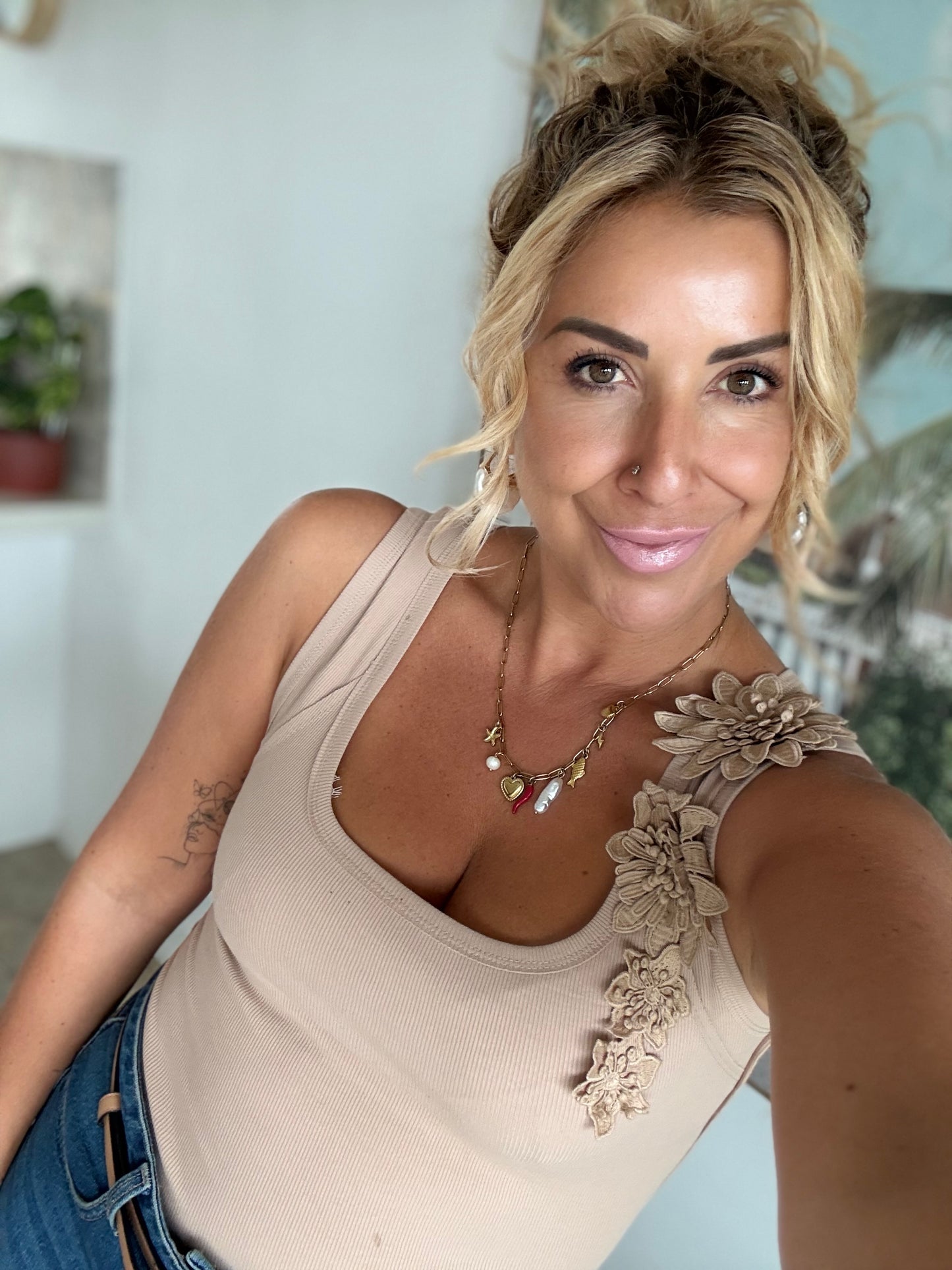 SUMMER VIBE charm necklace