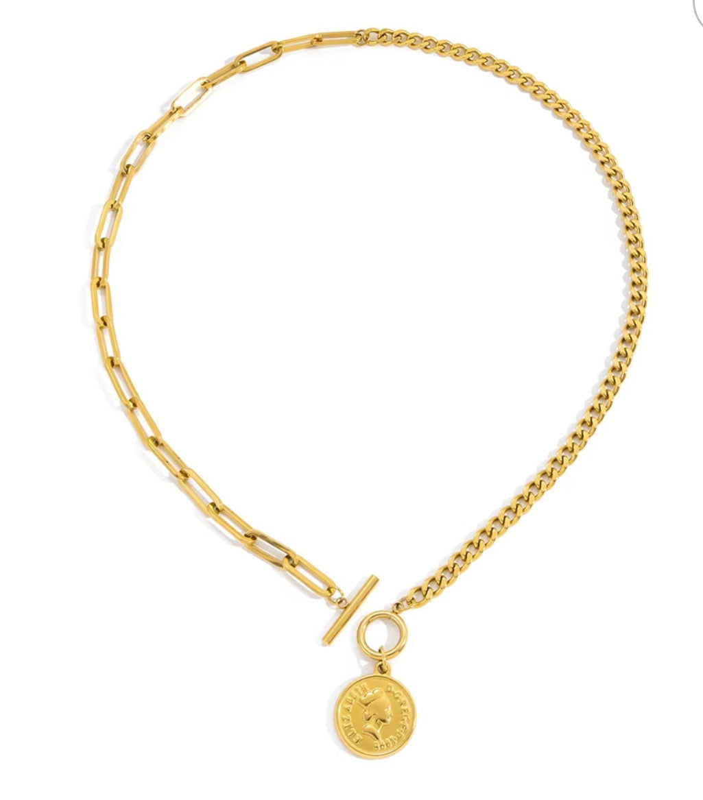 FLORENCE - gold plated necklace